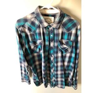 Blue flannel